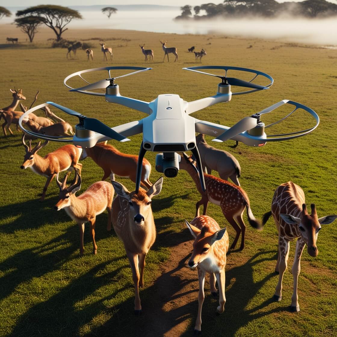 best wildlife photography drones