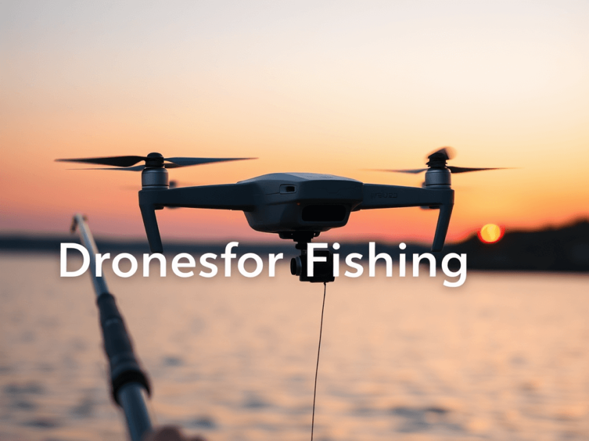 drones for fishing