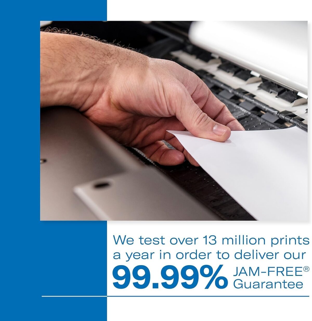 Hammermill Printer Paper, Premium Color 28 lb Copy Paper, 8.5 x 11 - 5 Ream (2,500 Sheets) - 100 Bright, Made in the USA, 102450C, White - Image 4