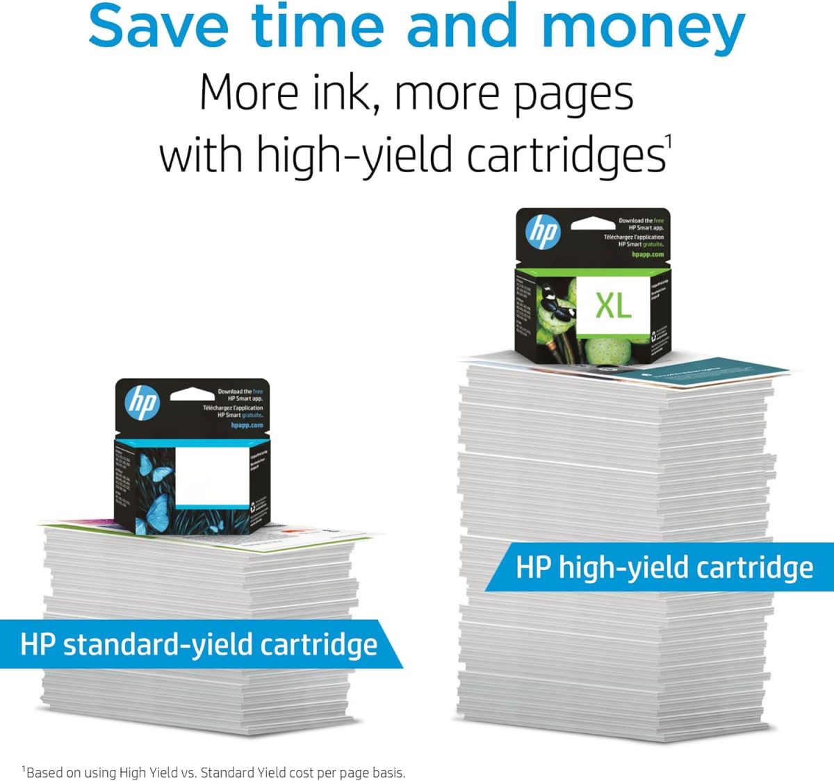 HP N9H64FN 62 Black & Tri-color Original Ink Cartridges, 2 Cartridges (C2P04AN, C2P06AN) - Image 4