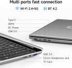 15.6 Inch Laptop with Office 365, 4GB RAM, 128GB Storage Expandable 1TB, 5205U Processor, HD Display, Windows 11 Laptops Computer, Wi-Fi 5, BT4.2, Numpad, Type-C, for Business and Students. - Image 8