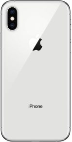 Apple iPhone XS, US Version, 256GB, Silver - Unlocked (Renewed)