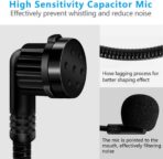 2Pcs Microphone Headset Mic, Flexible Wired Boom for Voice Amplifier, 3.5mm Connector Jack Headset Microphone for Singing, Speaking, Teachers, Coaches, Presentations, Seniors and More - Image 4