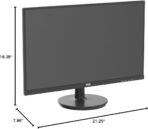 PHILIPS 24 inch Frameless Full HD (1920 x 1080) 100Hz Monitor, VESA, HDMI x1, VGA Port x1, Eye Care, 4 Year Advance Replacement Warranty, 241V8LB - Image 7