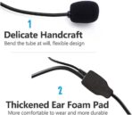 2Pcs Microphone Headset Mic, Flexible Wired Boom for Voice Amplifier, 3.5mm Connector Jack Headset Microphone for Singing, Speaking, Teachers, Coaches, Presentations, Seniors and More - Image 5