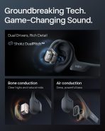 SHOKZ New OpenRun Pro 2 - Open-Ear, Bone Conduction Sport Headphones - with Reflective Strip - Sweat Resistant, Workout Headphones - Secure, Wireless, Comfortable Fit-Deep Bass and Smart Mic App - Image 4