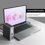 CalDigit TS4 Thunderbolt 4 Dock - 18 Ports, 98W Charging, 40Gb/s Thunderbolt 4, USB-A/C, 2.5GbE, 8K/6K Displays, Mac/PC/Chrome Compatible - Image 3