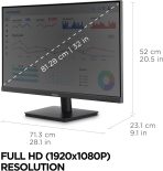 ViewSonic VA3209M 32 Inch IPS Full HD 1080p Monitor with Thin Bezels, 75Hz, Eye Care, HDMI, VGA Inputs for Home and Office - Image 4