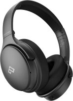 INFURTURE Upgrade Active Noise Cancelling Headphones, H1 Wireless Over Ear Bluetooth Headphones, Deep Bass Headset, Low Latency, Memory Foam Ear Cups,90H Playtime