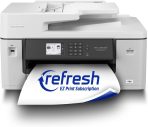 Brother Genuine Wide Format All-in-One Wireless Color Printer for Home Office and Small Business with 11x17 Printer, Scanner, Copier and Fax - Fast 28 PPM Inkjet Technology (MFC-J6540DW)