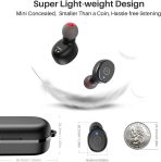 TOZO T10 True Wireless Bluetooth 5.3 Earbuds, 45H Playtime, Wireless Charging Case, IPX8 Waterproof Stereo Headphones in Ear Built in Mic Headset Premium Sound with Deep Bass, 32 Preset EQs via APP - Image 9