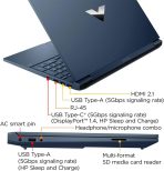 HP Victus 15.6 i5 Gaming Laptop, 15.6" FHD 1920*1080 144Hz, Intel Core i5-12450H, NVIDIA GeForce RTX 3050, 32GB RAM, 1TB SSD, Backlit KB, Touchpad, SD Card Reader, Webcam, HDMI, Wi-Fi 6, W11 H, Blue - Image 5