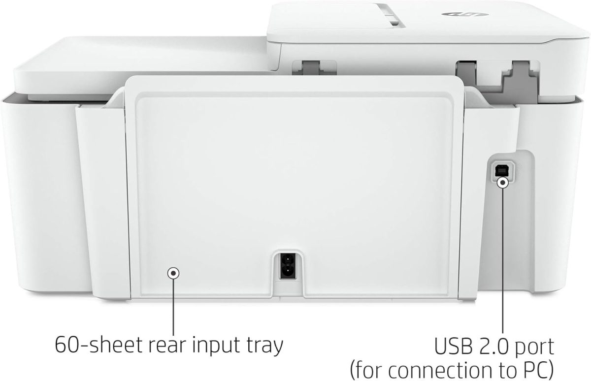 HP DeskJet 4155e Wireless Color Inkjet Printer, Print, scan, copy, Easy setup, Mobile printing, Best-for home, 3 month Instant Ink trial included, white - Image 10