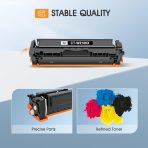 218X 218A Toner Cartridges 4 Pack 3301fdw 3201dw with Chip Compatible Replacement for HP 218X 218A Color Laserjet Pro MFP 3301cdw 3301sdw Printer High Yield Ink Set W2180A (Black Cyan Yellow Magenta) - Image 4