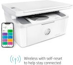 HP Laserjet MFP M140w Wireless Monochrome All-in-One Printer, Copier, Scanner, Phone, Tablet, for Home, Office Use, Easy Setup, Auto-On/Off Technology Compact White 7MD72F (Renewed) - Image 7