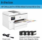 HP OfficeJet Pro 9730e Wide-Format Wireless All-in-One Color Inkjet Printer, Print, scan, Copy up to 11x17', ADF, Duplex Printing Best-for-Office, 3 Month Instant Ink Trial Included (537P6A) - Image 5