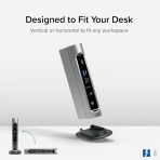 Plugable 16-in-1 Thunderbolt 4 Dock – Dual 4K Monitors for M4 MacBook Air/Pro, 100W Charging, 2X HDMI, 2X DisplayPort, 2.5G Ethernet, 7X USB, MicroSD/SD Card Reader, Audio, Windows & USB4 Compatible - Image 6