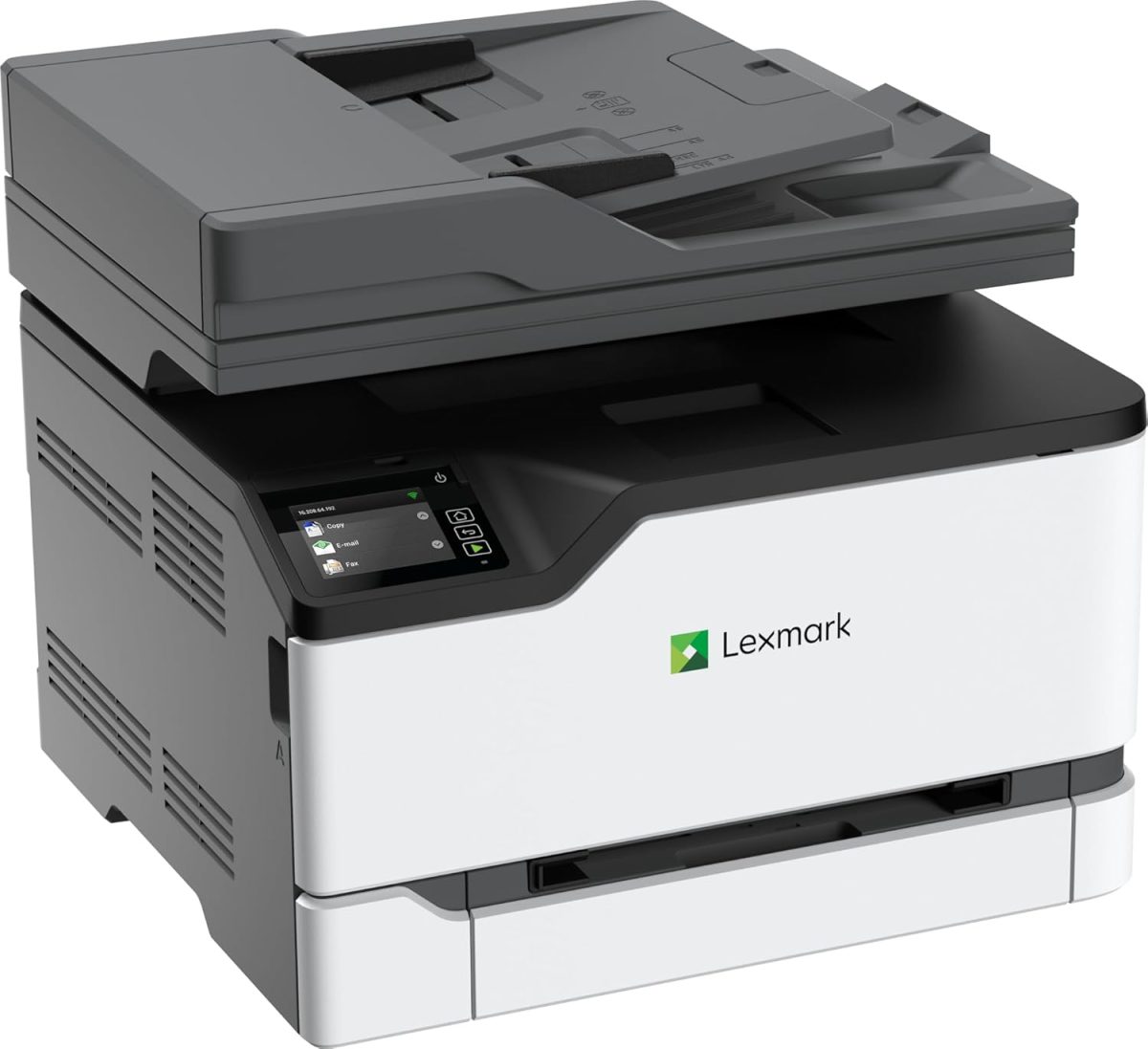 Lexmark CX331adwe Color All-in-One Laser Printer with Touchscreen, Office Scanner Copier Laser, Mobile Ready, Auto Duplex Printing & Analog Fax, Wireless, White, 26 ppm Mono/Color, 600 dpi (40N9070) - Image 6