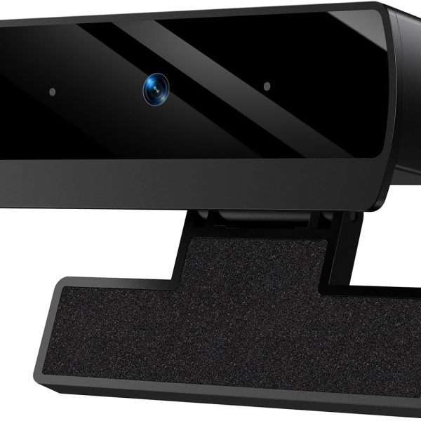 Webcam,1080P HD Webcam with Microphone, USB Computer Camera for Laptop & Desktop - Plug & Play, Stereo Sound, Auto Low-Light Correction, for Zoom/Skype/FaceTime/Teams/Webex, Streaming & Video Calls