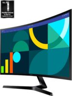 Samsung 27" Essential S3 (S36GD) Series FHD 1800R Curved Computer Monitor, 100Hz, Game Mode, Advanced Eye Comfort, HDMI and D-sub Ports, LS27D366GANXZA, 2024 - Image 2