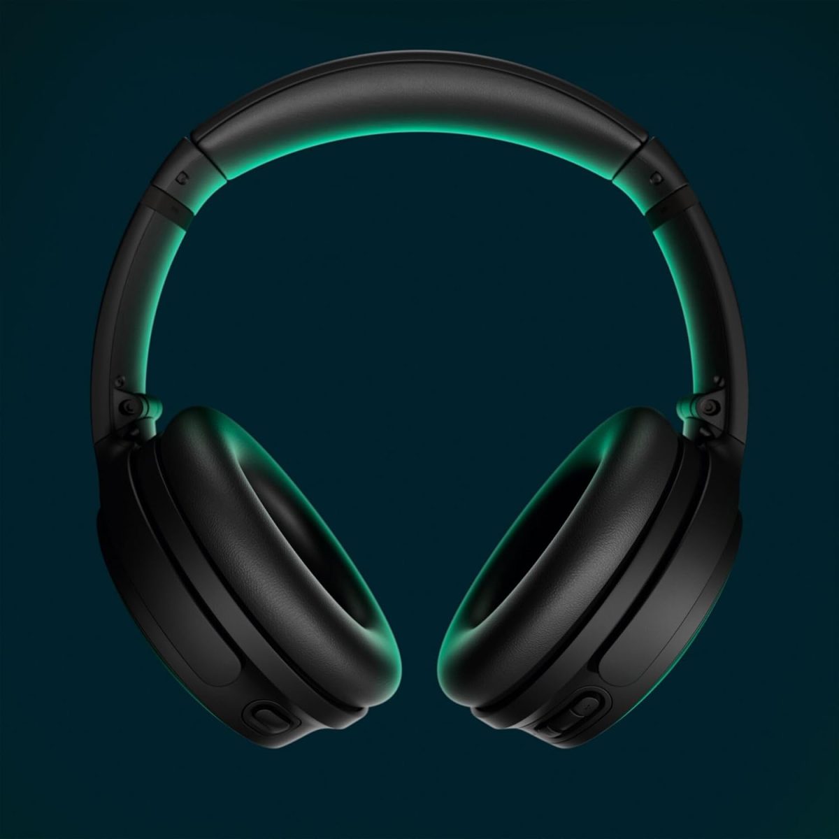 Bose QuietComfort Bluetooth Headphones, Wireless Headphones with Active Over Ear Noise Cancelling and Mic, Deep Bass, Up to 24 Hours of Playtime, Black - Image 2