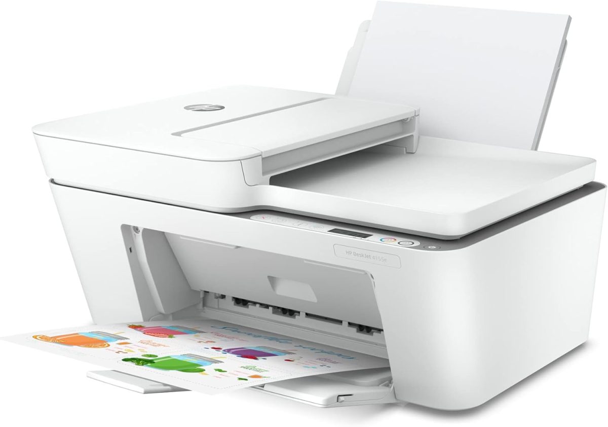 HP DeskJet 4155e Wireless Color Inkjet Printer, Print, scan, copy, Easy setup, Mobile printing, Best-for home, 3 month Instant Ink trial included, white - Image 17