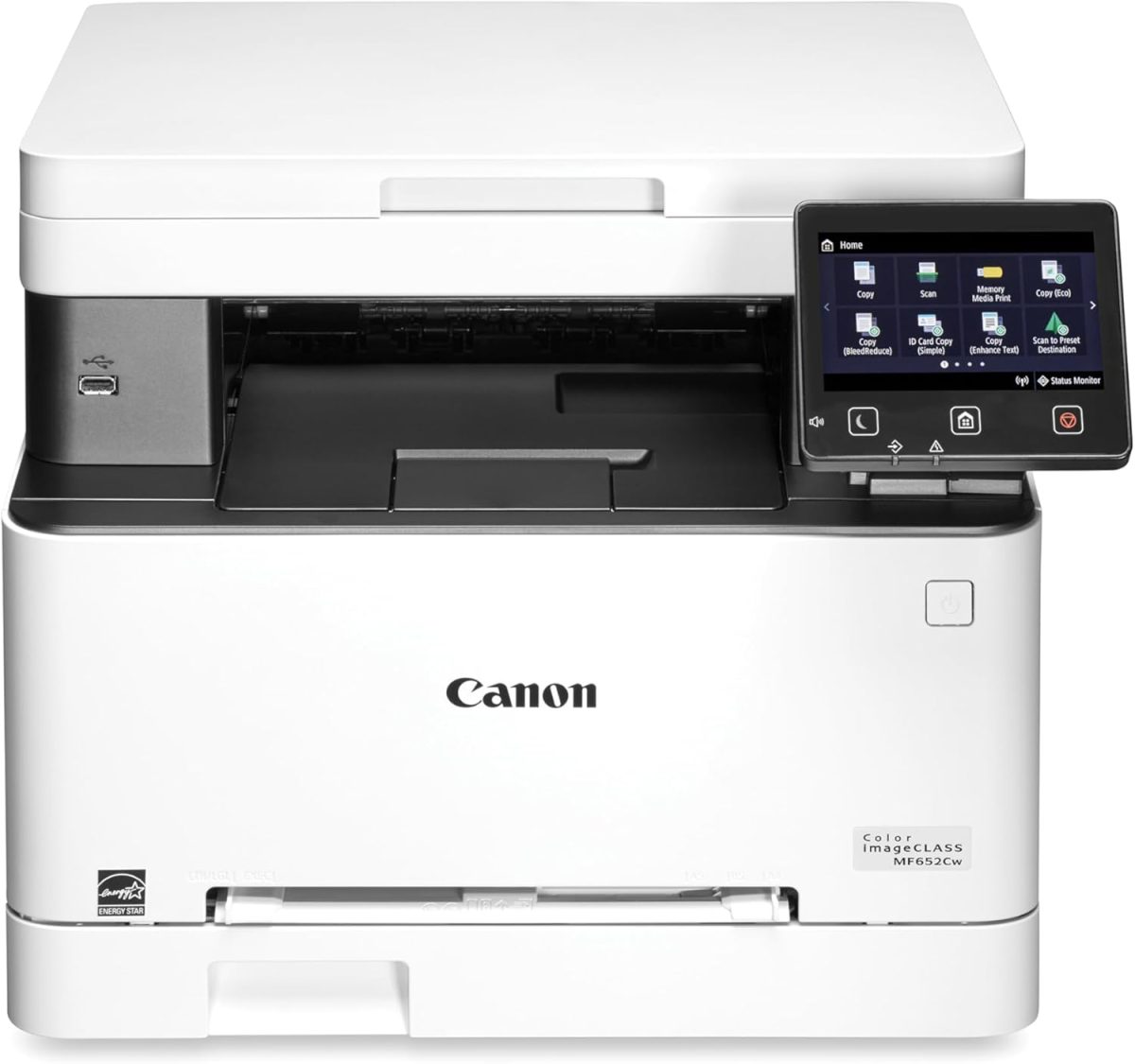 Canon Color imageCLASS MF652Cw - Wireless Laser Printer, Multifunction with Scanner, Copier, Mobile Ready, 3 Year Limited Warranty, 22 PPM Color, White - Image 1