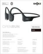 SHOKZ OpenRun - Open-Ear Bluetooth Bone Conduction Sport Headphones, Sweat Resistant Wireless Earphones for Workouts and Running, Built-in Mic, with Hair Band, Black - Image 10
