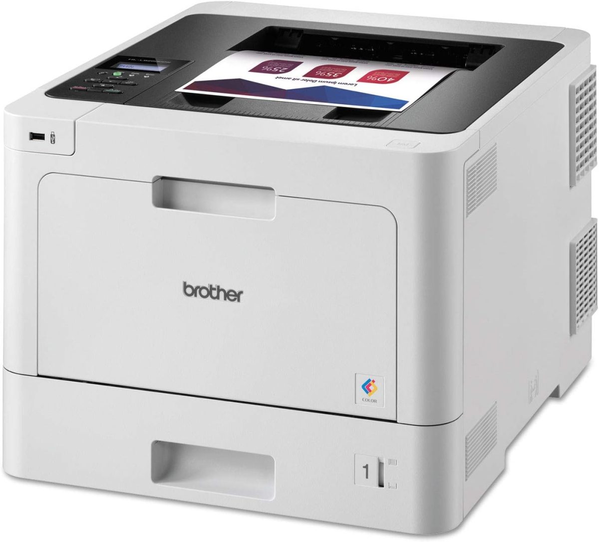 Brother HL-L8260CDW Business Color Laser Printer, Duplex Printing, Flexible Wireless Networking, Mobile Device Printing, Advanced Security Features – Amazon Dash Replenishment Ready,White - Image 2