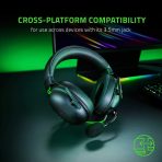 Razer BlackShark V2 X Gaming Headset: 7.1 Surround Sound - 50mm Drivers - Memory Foam Cushion - For PC, PS4, PS5, Switch - 3.5mm Audio Jack - Black - Image 8
