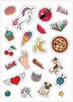 8.5" x 11" Full Sheet Label Sticker Paper for Laser & Inkjet Printers [100 Sheets,100 Labels] - Image 6