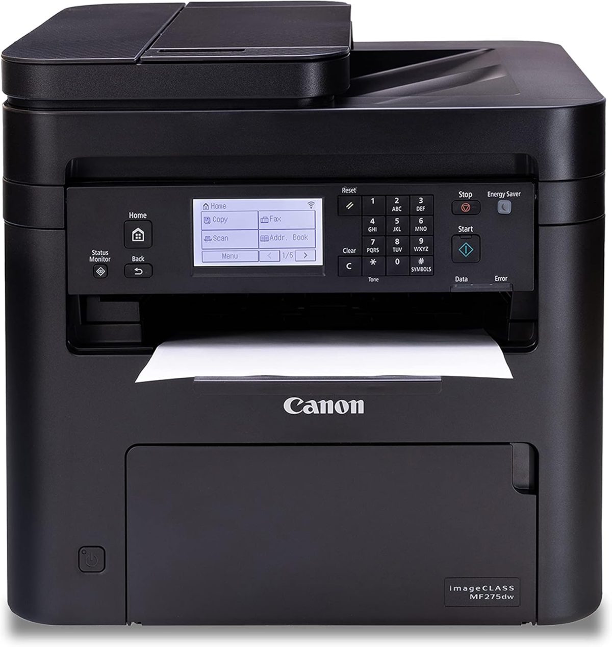 Canon imageCLASS MF275dw - Monochrome, Duplex Wireless Laser Printer, All-In-One With Scanner, Copier, Fax, Mobile Ready, 30 PPM, Black - Image 1