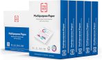 Staples TRU RED Color Printer Paper - 8.5" x 11", 1 Carton of 5 Reams for 2,500 Total Sheets, 20 lbs, 96 Bright Paper - Acid-Free and Engineered to Prevent Jamming - Image 3