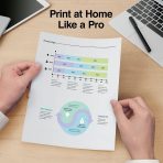 Staples TRU RED Color Printer Paper - 8.5" x 11", 1 Carton of 5 Reams for 2,500 Total Sheets, 20 lbs, 96 Bright Paper - Acid-Free and Engineered to Prevent Jamming - Image 7