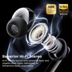 AI Translation Earbuds Real Time for 150 Languages,Translation Headphones with Bluetooth 5.4, Audifonos Traductores Ingls Espaol, 6 Translation Modes,Long Battery fit for Travel Business Learning - Image 5