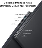 15.6" Laptop Computer, Windows 11 Laptop, 16GB RAM, 512GB SSD(Expandable to 2TB), Intel Quad-Core N5095(Up to 2.9 GHz), 1080P FHD Display, Fingerprint, Backlit KB, Wi-Fi 5, BT5.0, Quad-Speaker - Image 8