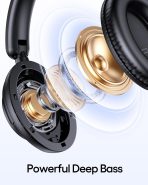TAGRY Active Noise Cancelling Headphones 100H Playtime Wireless Over Ear Bluetooth Headphones Fast Charging Earphones with Deep Bass Comfort Light Weight Headsets for Travel Home Office PC Black - Image 4