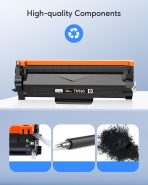 TN760 Toner Cartridges Replacement for Brother Toner TN-730/TN-760 Compatible HL-L2350DW MFC-L2710DW MFC-L2750DW HL-L2395DW HL-L2370DW DCP-L2550DW HL-L2390DW (Black, 2 Pack) - Image 3