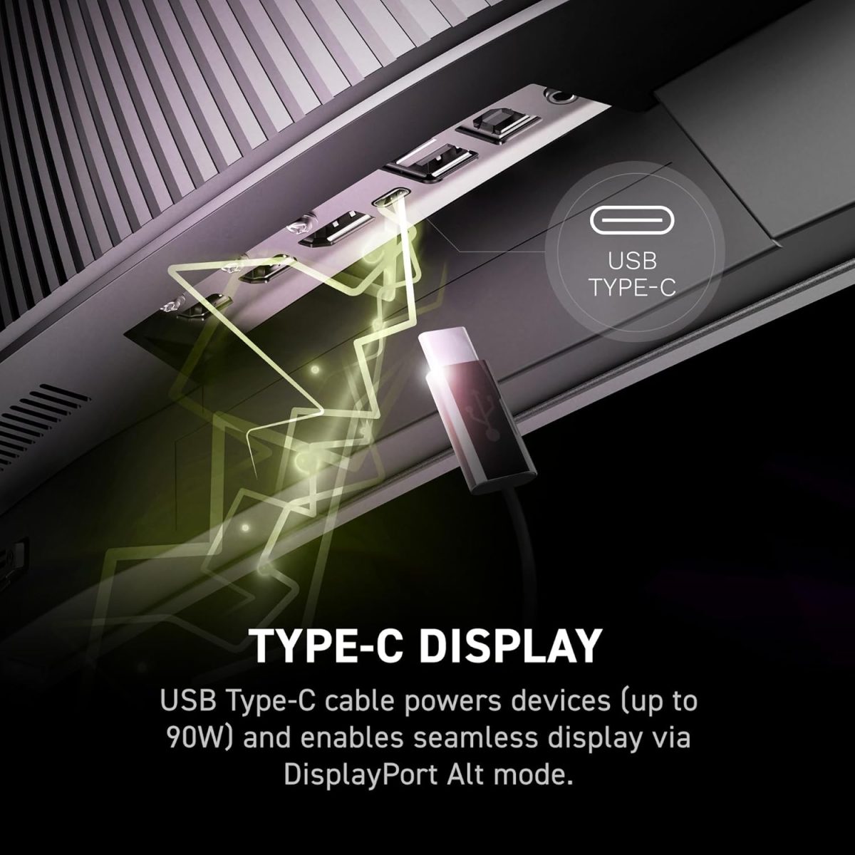 MSI MAG 341CQP QD-OLED 34" 21:9 UWQHD 175Hz Curved OLED HDR Gaming Monitor, Metallic Black - Image 10