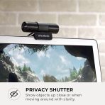 AVerMedia Live Streamer Cam 313 - Full HD 1080P Webcam with Privacy Shutter, Dual Microphone, 360 Degree Swivel for Video Conference - NDAA Compliant (PW313) - Image 8