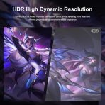 27 inch Gaming Monitor 100Hz Full HD 1920 x 1080P Computer Monitor Built-in Speakers with HDMI VGA Interface Eye Care Frameless Sync Visual Experience for Work Support Wall Mount （100 * 100mm） - Image 4
