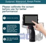 P15 Handheld Inkjet Printer for Flat Surface 0.5 Inch Nozzle for QRCode Barcode Production Date Time Logo Batch Number Print On Glass Bag Carton Box Wood Cloth Plastic Cable (25 Languages) - Image 7