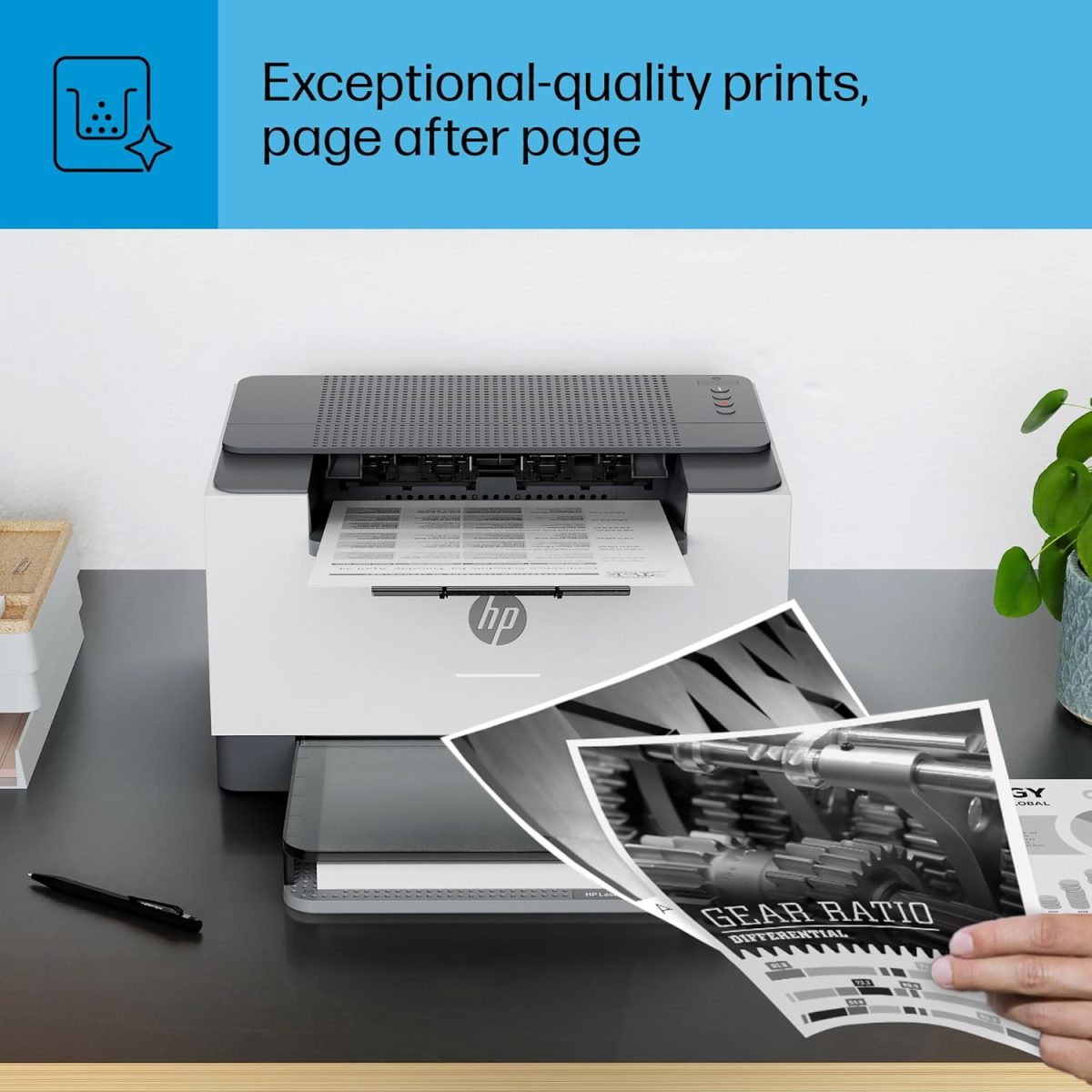 HP Laserjet M207dw Laser Wireless Printer, Black and White, Duplex, Best for Office - Image 10