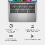 Dell Inspiron 5441 Laptop - 14-inch FHD+ (1920x1200) Display, Snapdragon X Plus - X1P-42-100 Processor, 16GB LPDDR5X RAM, 512GB SSD, Qualcomm Adreno, Windows 11 Home, Onsite Service - Titan Gray - Image 18