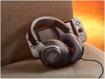 JBL Quantum 100 - Wired Over-Ear Gaming Headphones - Black, Large - Image 2