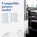 TN760 Toner for Brother Printer: Replacement for Brother TN730 TN 760 TN-730/TN-760 TN-760 TN-730 High Yield Black Cartridge MFC-L2710DW MFC-L2750DW DCP-L2550DW HL-L2350DW HL-L2395DW HL-L2370DW 2 Pack - Image 2