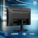 PHILIPS 24 inch Frameless Full HD (1920 x 1080) 100Hz Monitor, VESA, HDMI x1, VGA Port x1, Eye Care, 4 Year Advance Replacement Warranty, 241V8LB - Image 6