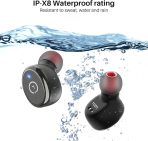 TOZO T10 True Wireless Bluetooth 5.3 Earbuds, 45H Playtime, Wireless Charging Case, IPX8 Waterproof Stereo Headphones in Ear Built in Mic Headset Premium Sound with Deep Bass, 32 Preset EQs via APP - Image 6