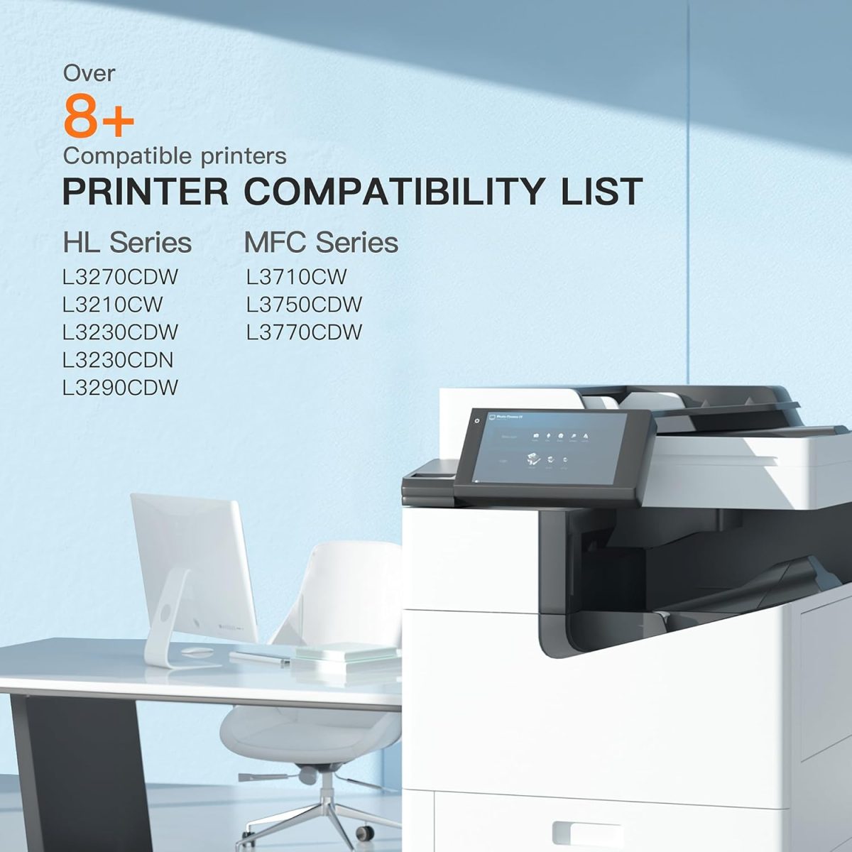 E-Z Ink TN-227 TN227 Compatible Toner Cartridge Replacement for Brother TN227 TN-227 TN227BK/C/M/Y High Yield to use with HL-L3270CDW HL-L3230CDW HL-L3210CW HL-L3290CDW MFC-L3710CDW (5 Pack) - Image 4