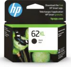 HP C2P05AN 62XL Black High Yield Original Ink Cartridge For ENVY 5540, 5643, 5542, 5544, 5545, 5640, 5642, 5660, 5665, 7640, 7645, 8000, Officejet 5740, 5741, 5742, 5743, 5744, 5745, 5746, 8040